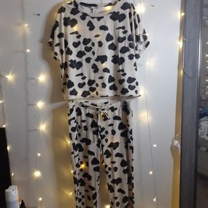 Leopard Sweater Legging Set